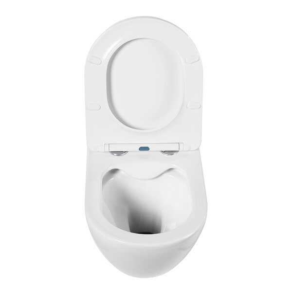 Комплект 4 в 1 Унитаз подвесной BelBagno AMANDA BB051CHR с сиденьем BB051SC + Система инсталляции для унитазов BelBagno BB002-80 с кнопкой смыва BB014-SR-BIANCO