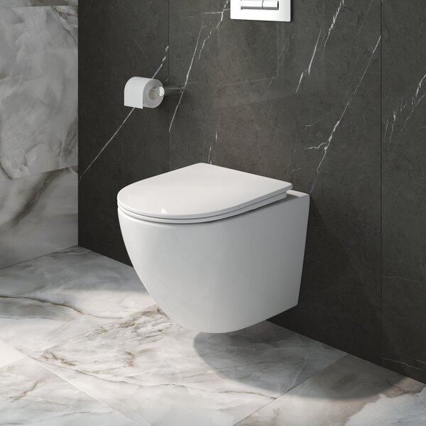 Комплект 3 в 1 Унитаз подвесной с сиденьем BelBagno UNO-TOR BB5177CH-TOR/SC + Система инсталляции 2 в 1 BelBagno BB026/BB081CR
