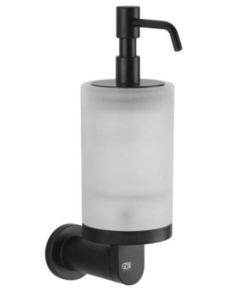 Gessi Emporio accessories Стакан настенный, сатинированное стекло, цвет: Black XL 38809#299