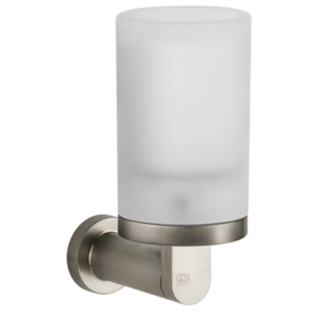 Gessi Emporio accessories Стакан настенный, сатинированное стекло, цвет: Finox Brushed Nickel 38809#149