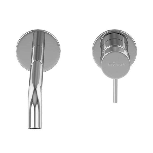 Смеситель для раковины встраиваемый CEZARES LEAF-BLI2-20-L-01-W0, цвет Хром