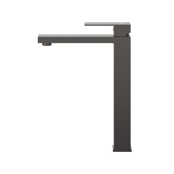 Смеситель для накладной раковины без донного клапана CEZARES SLIDER-LC-GM-W0, цвет Оружейная сталь