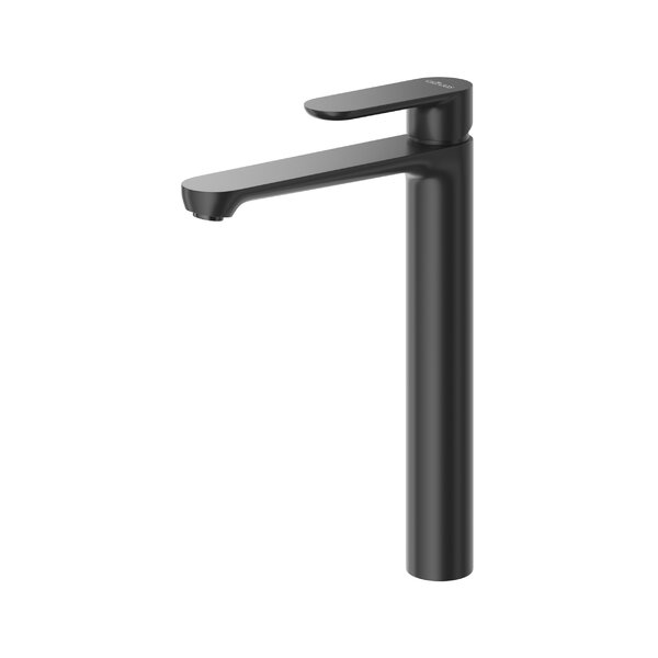 Смеситель для накладной раковины без донного клапана CEZARES STYLUS-LC-NOP-W0, цвет Черный матовый