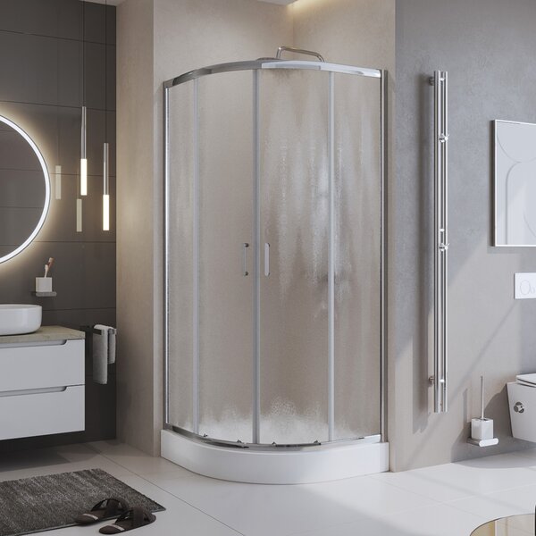 Душевой уголок BelBagno UNO-195-R-2-100-CH-CR