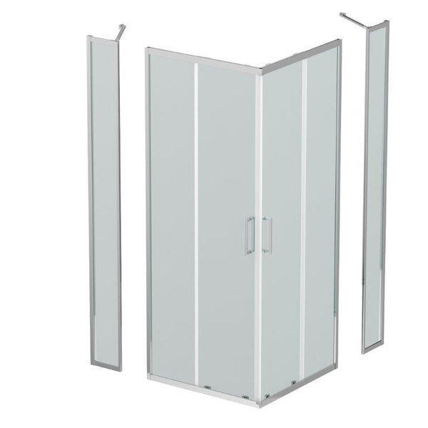 Душевой уголок BelBagno LUCE-A-22-90+20-P-Cr