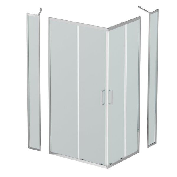 Душевой уголок BelBagno LUCE-AH-22-110/100-C-Cr