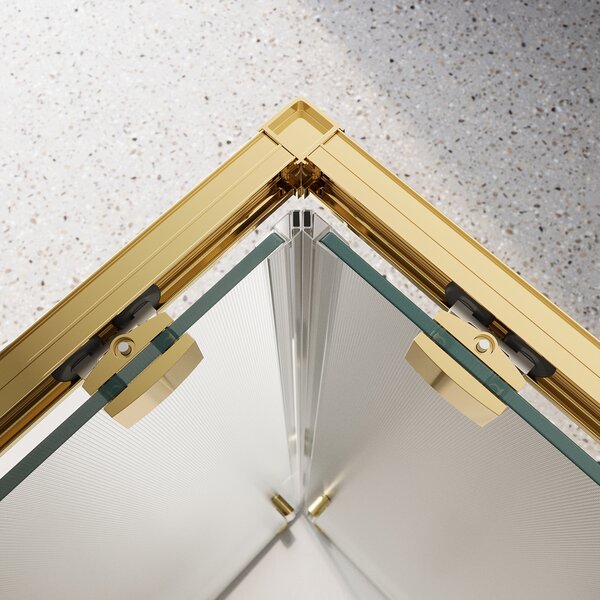 Душевой уголок BelBagno LUCE-A-2-90-P-ORO