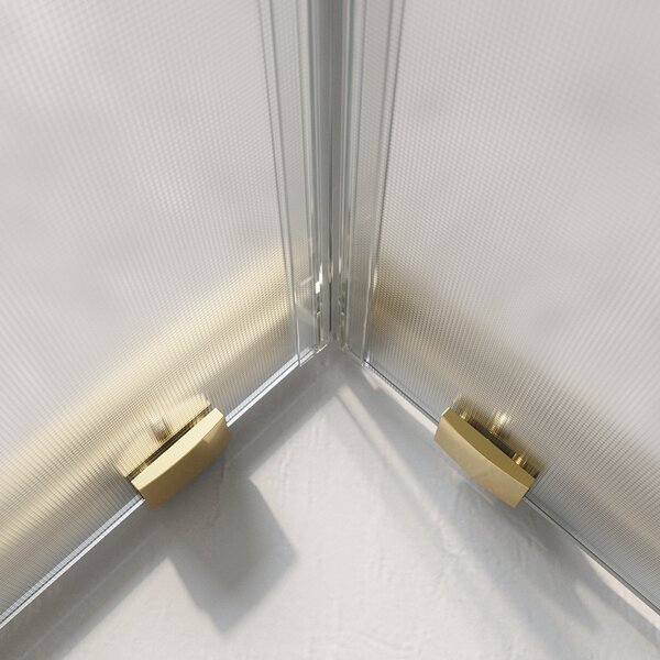 Душевой уголок BelBagno LUCE-A-2-90-P-ORO