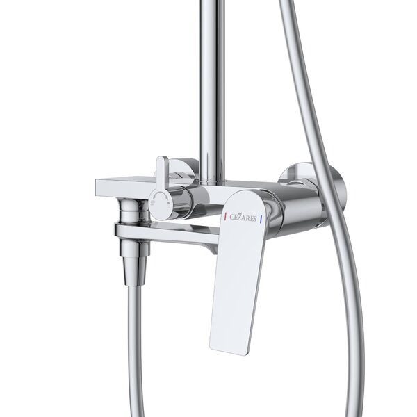Душевая стойка со смесителем и изливом CEZARES COMFORT-CVD-01