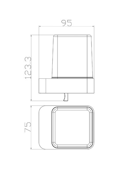 Дозатор мыла WONZON & WOGHAND LOTTE, Хром (WW-5252-CR)