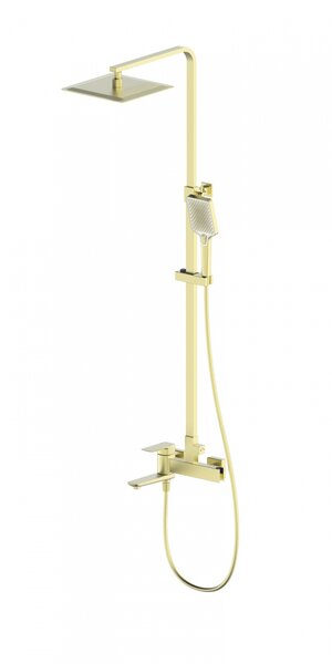 Душевая система WONZON & WOGHAND EDGE, Брашированное золото (WW-88739003-BG)