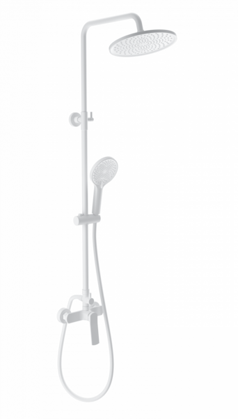 Душевая система WONZON & WOGHAND, Белый матовый (WW-B3200-MW)