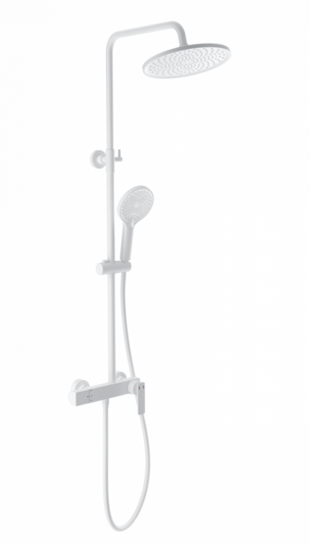 Душевая система WONZON & WOGHAND, Белый матовый (WW-B3517-MW)