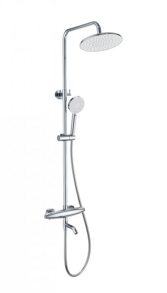 Душевая система с термостатом WONZON & WOGHAND CAPSULE, Хром (WW-B3031-A3-CR)