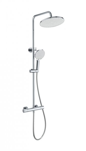 Душевая система с термостатом WONZON & WOGHAND INN 1, Хром (WW-B3013-T1-CR)