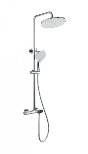 Душевая система с термостатом WONZON & WOGHAND MUSE Corno , Хром (WW-B2091-A-CR)