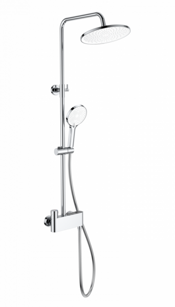 Душевая система с термостатом WONZON & WOGHAND MUSE Corno, Хром (WW-B3110-CR)