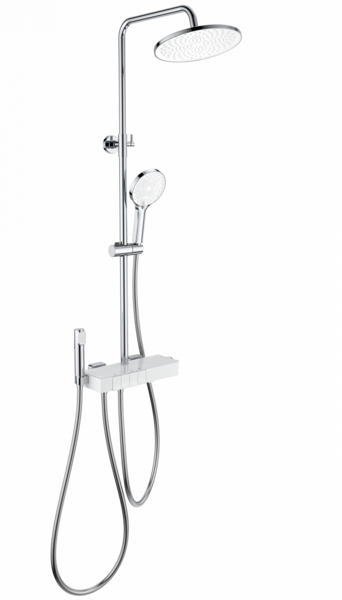 Душевая система с термостатом WONZON & WOGHAND MUSE Forte, Хром (WW-B3580-CR)