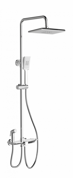 Душевая система с термостатом WONZON & WOGHAND, Хром (WW-B3310-CR)