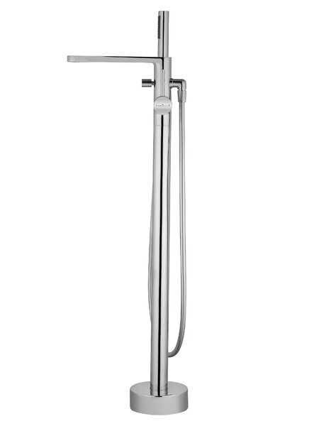 Смеситель для ванны напольного монтажа WONZON & WOGHAND STICK, Хром (WW-88649901-CR)