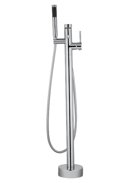 Смеситель для ванны напольного монтажа WONZON & WOGHAND STICK, Хром (WW-88649901-CR)