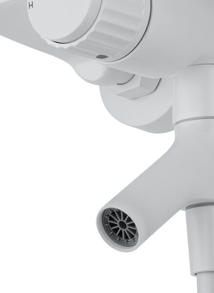 Смеситель для ванны с душем WONZON & WOGHAND CLICK, Белый матовый (WW-FE05L221-MW)