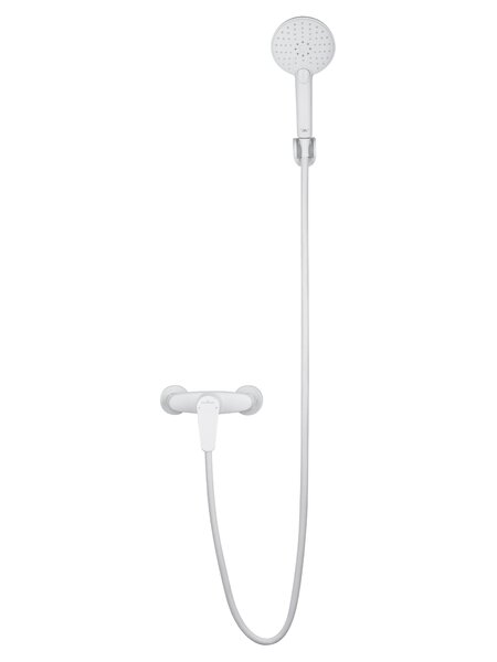 Смеситель для душа WONZON & WOGHAND ALFA, Белый матовый (WW-AE3102-MW)