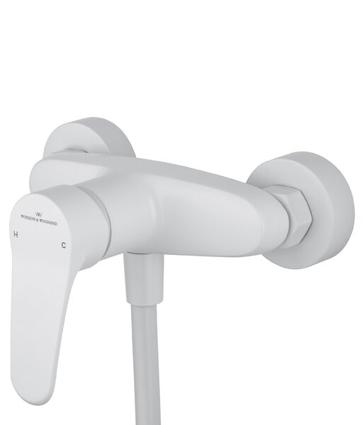 Смеситель для душа WONZON & WOGHAND ALFA, Белый матовый (WW-AE3102-MW)