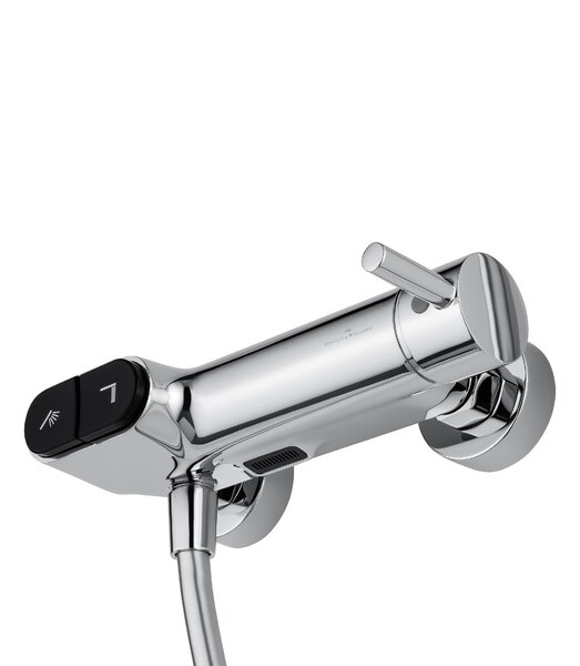 Смеситель для душа с встроенным изливом WONZON & WOGHAND MUSE Corno, Хром (WW-A30902-CR)