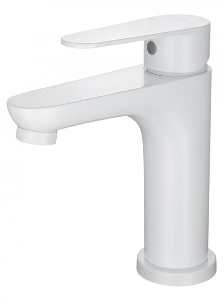 Смеситель для раковины WONZON & WOGHAND ALFA, Белый матовый (WW-A40202-MW)