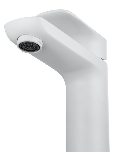 Смеситель для раковины WONZON & WOGHAND Line, Белый матовый (WW-A40732-MW)