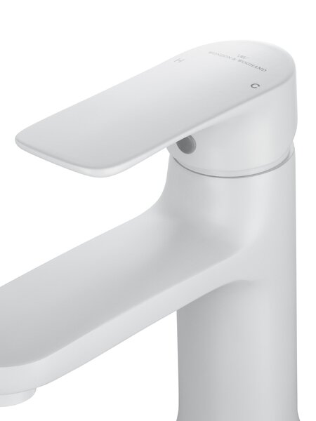 Смеситель для раковины WONZON & WOGHAND, Белый матовый (WW-XH-011-MW)