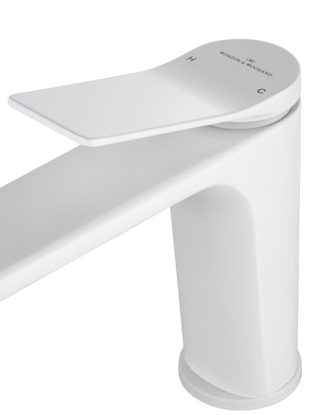 Смеситель для раковины WONZON & WOGHAND, Белый матовый (WW-XH-012-MW)