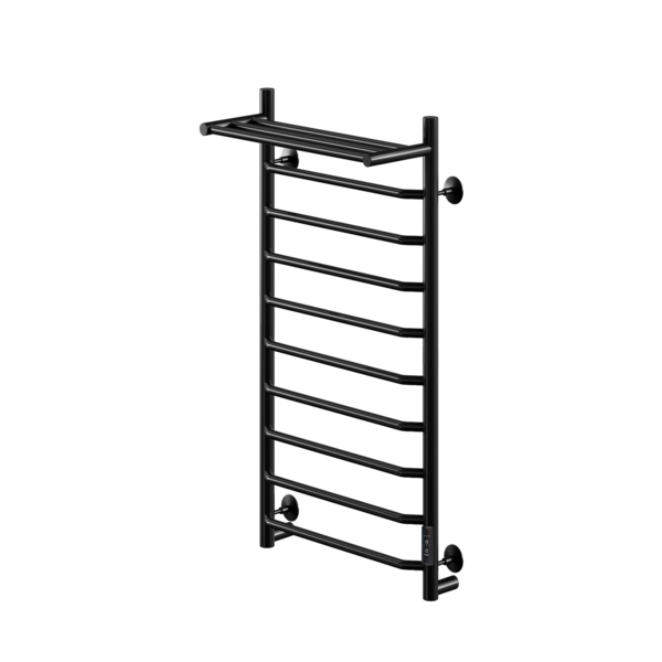 Полотенцесушитель электрический с/т Comfysan Scola EC-10 100/40 с полкой, черный