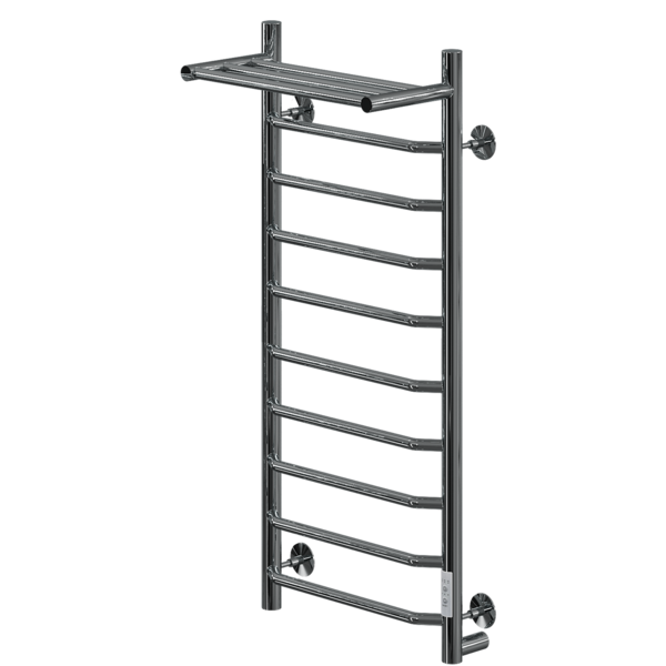 Полотенцесушитель электрический с/т Comfysan Scola EC-10 100/50 с полкой, хром