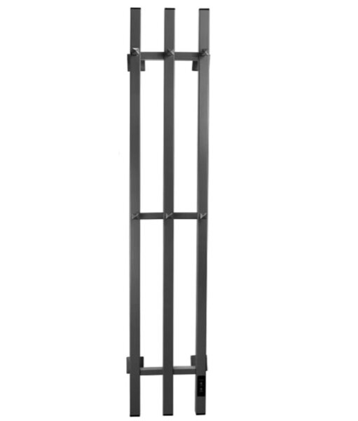 Полотенцесушитель электрический с/т Comfysan Alto-K EC-3 120/15, оружейная сталь НР