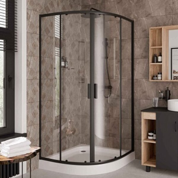 Душевой уголок Niagara Nova 68860811BLACK 80х80