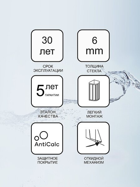 Душевая дверь Ravak Blix Slim BLSDP2-100 раздвижная, стекло Transparent, профиль Черный матовый (X0PMA0300Z1)