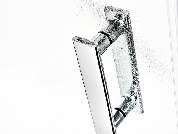 Душевая дверь Ravak Smartline SMSD2-100 A L распашная, левосторонняя, стекло Transparent, профиль Хром (0SLAAA00Z1)