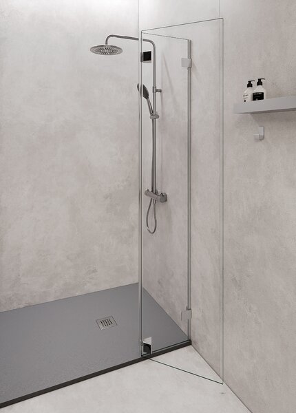 Душевой поддон, STAROHOME SOLID 90х70 GREY MATT, SOLID