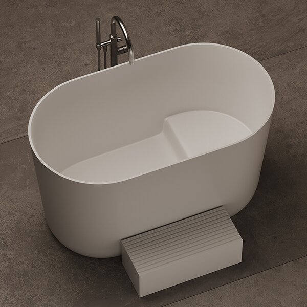 Dea Design Single Ванна 135x75xh75см, отдельностоящая, цвет: белый