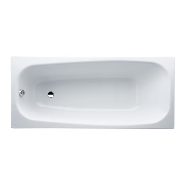 Laufen Pro Ванна встраиваемая, 170x75см., эмалированная сталь (3,5 мм), шумоизоляционное покрытие, с отверстиями для ручек, цвет: белый