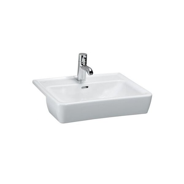 Laufen Pro A раковина полувстраиваемая 560x440x115 мм, три отверстия для смесителя, цвет белый (НЕ производится!)