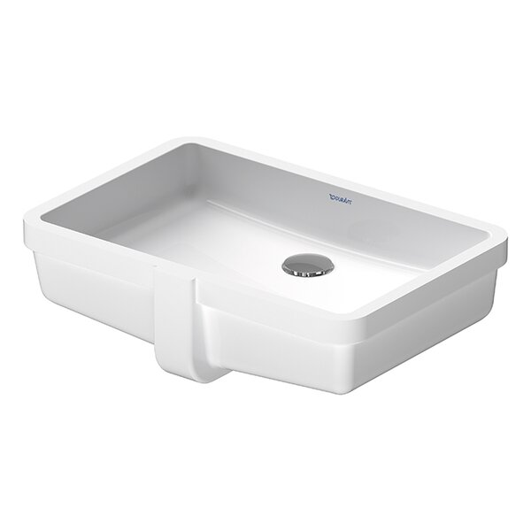 Duravit Vero Раковина 485х315 мм. встр., для встраивания снизу, с перел., без площ. под смес., с WonderGliss