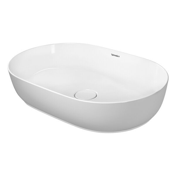 Duravit Luv 0379600000 Раковина на столешницу 600мм Luv, без перелива, без площадки, с выпуском, с креплением, белый (СПЕЦЦЕНА)