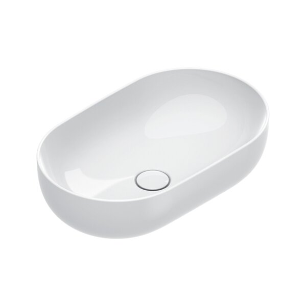 Catalano SFERA Раковина 60x37 h16 накладная, без отв. под смеситель, покрытие Cataglaze+, цвет белый глянцевый