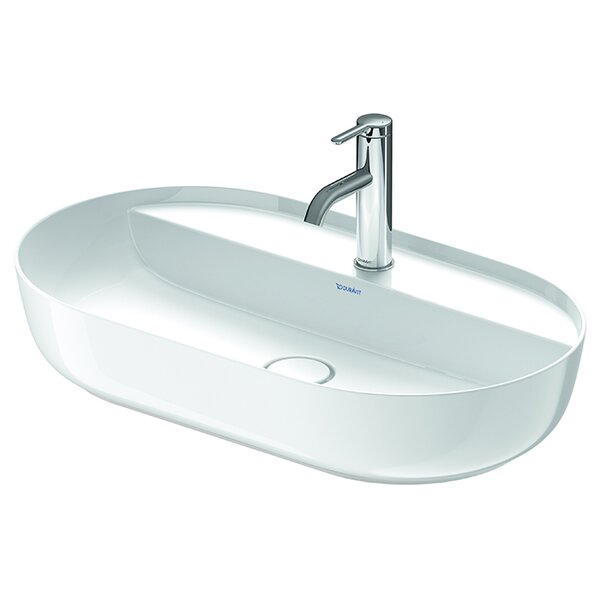 Duravit Luv 0380700000 Раковина накладная 70 см белый