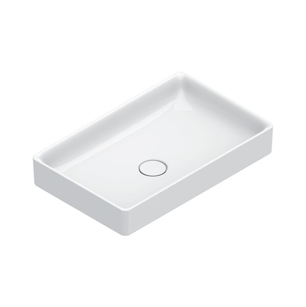 Catalano GREEN Раковина 60x38 накладная, без отв. под смеситель, покрытие Cataglaze+, цвет белый глянцевый