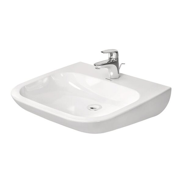 Duravit D-Code Раковина медицинский Med, без перелива, с 1 отв. под смес., 600x550мм, Цвет: Белый ()СПЕЦЦЕНА со склада поставщика!