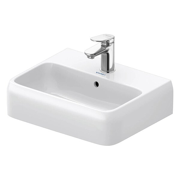 Duravit  Qatego Раковина подвесная 450х350х125 мм, с 1 отв под смеситель, цвет белый